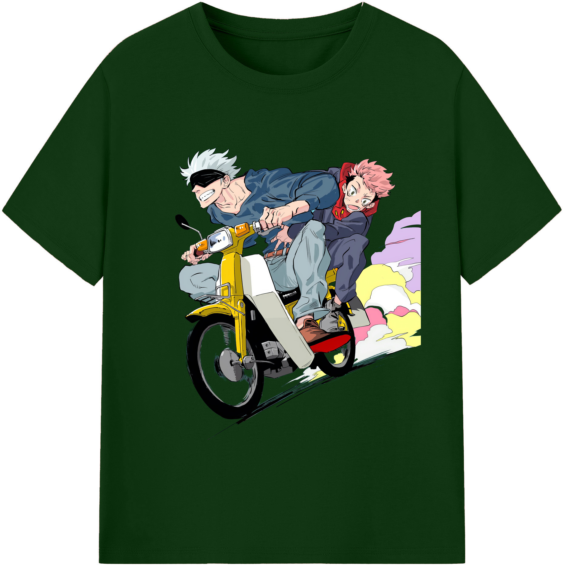 （画像用） 呪術廻戦 Jujutsu Kaisen 綿100％半袖Tシャツ（フロントプリント）